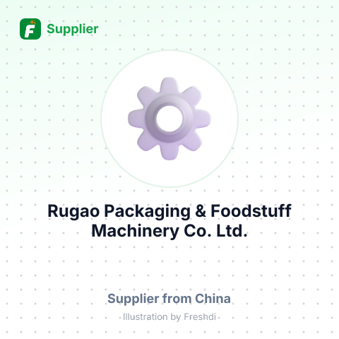 Rugao Packaging & Foodstuff Machinery Co., Ltd. – summary card, no photo uploaded yet