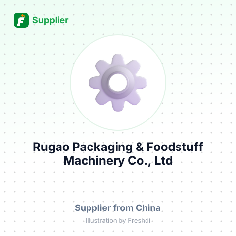 Rugao Packaging & Foodstuff Machinery Co., Ltd – summary card, no photo uploaded yet
