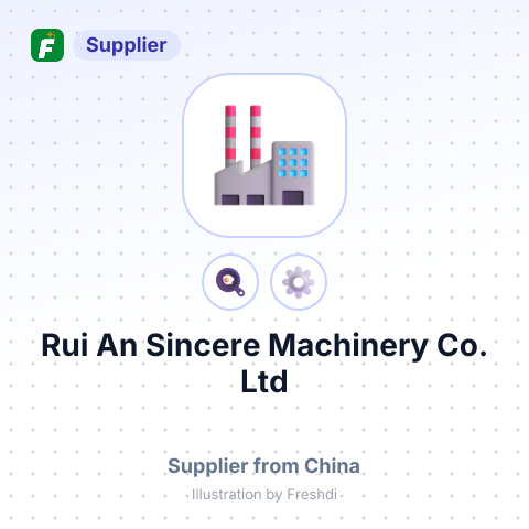 Rui An Sincere Machinery Co.,Ltd – summary card, no photo uploaded yet