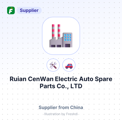 Ruian CenWan Electric Auto Spare Parts Co., LTD – summary card, no photo uploaded yet