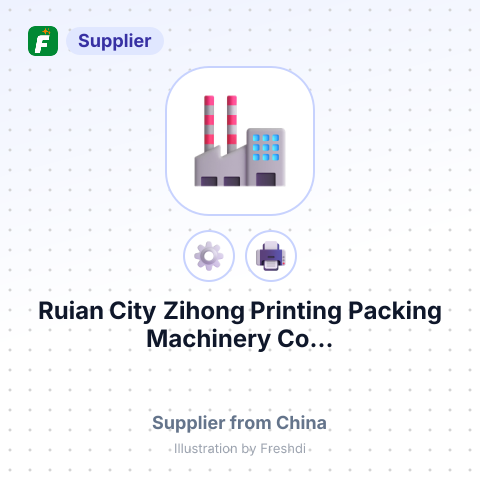 Ruian City Zihong Printing Packing Machinery Co... – summary card, no photo uploaded yet