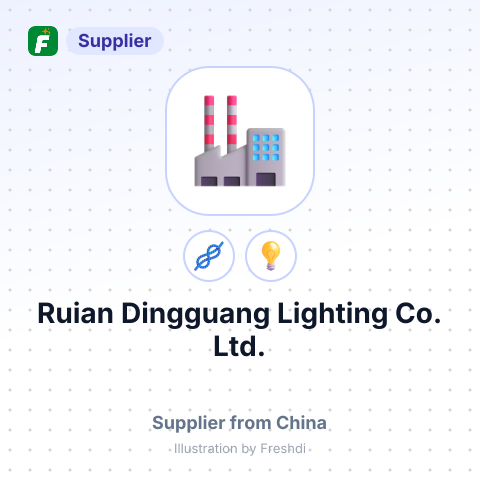Ruian Dingguang Lighting Co., Ltd. – summary card, no photo uploaded yet