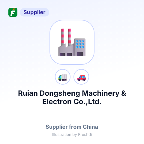 Ruian Dongsheng Machinery & Electron Co.,Ltd. – summary card, no photo uploaded yet