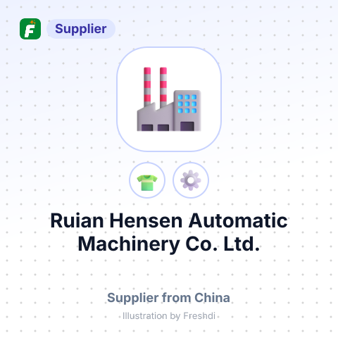 Ruian Hensen Automatic Machinery Co., Ltd. – summary card, no photo uploaded yet