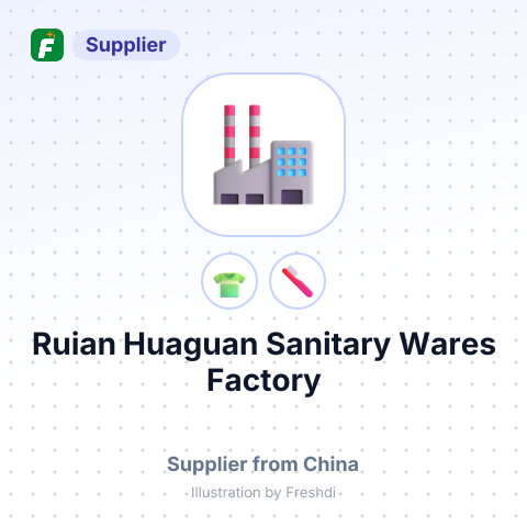 Ruian Huaguan Sanitary Wares Factory – summary card, no photo uploaded yet