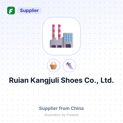 Ruian Kangjuli Shoes Co., Ltd. – summary card, no photo uploaded yet