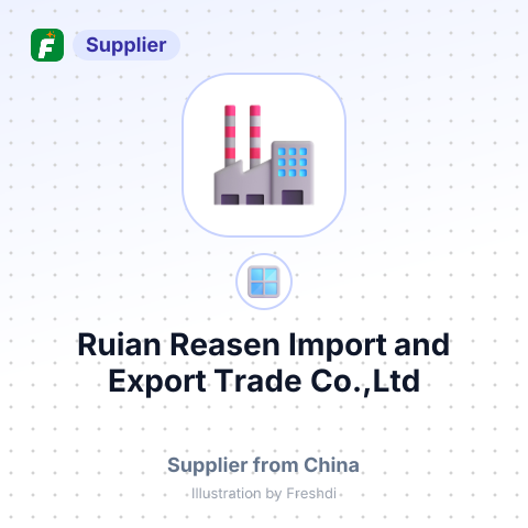 Ruian Reasen Import and Export Trade Co.,Ltd – summary card, no photo uploaded yet