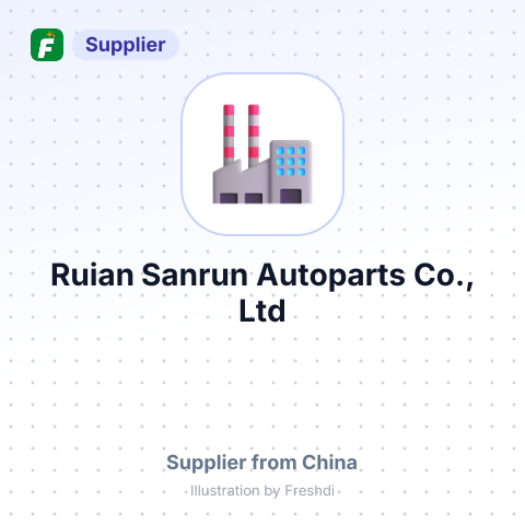 Ruian Sanrun Autoparts Co., Ltd – summary card, no photo uploaded yet