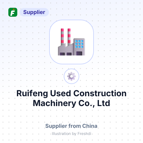 Ruifeng Used Construction Machinery Co., Ltd – summary card, no photo uploaded yet