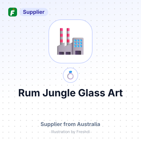 Rum Jungle Glass Art – summary card, no photo uploaded yet