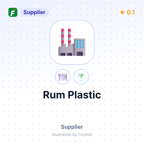 Rum Plastic – summary card, no photo uploaded yet