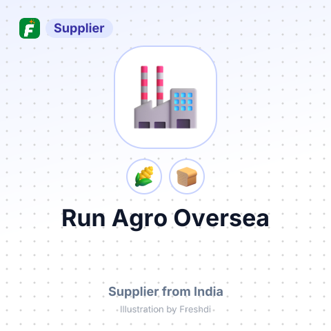 Run Agro Oversea – summary card, no photo uploaded yet