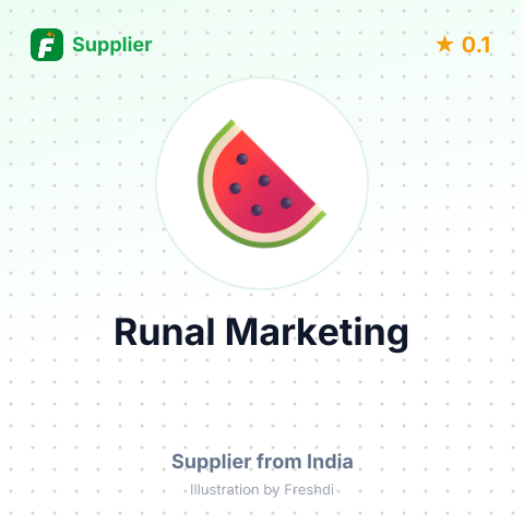 Runal Marketing  – summary card, no photo uploaded yet