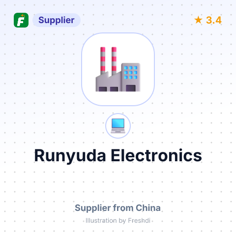 Runyuda Electronics – summary card, no photo uploaded yet