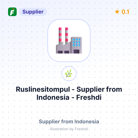 Ruslinesitompul  – summary card, no photo uploaded yet