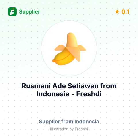 Rusmani Ade Setiawan  – summary card, no photo uploaded yet