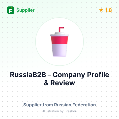 RussiaB2B – summary card, no photo uploaded yet