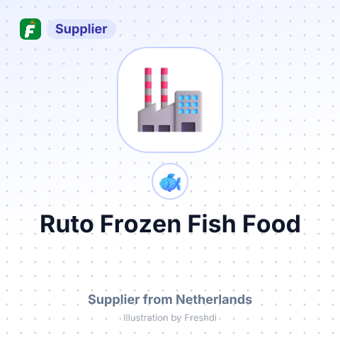 Ruto Frozen Fish Food – summary card, no photo uploaded yet