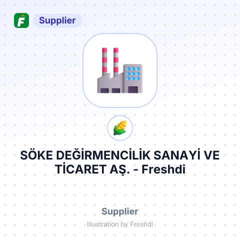 SÖKE DEĞİRMENCİLİK SANAYİ VE TİCARET AŞ. – summary card, no photo uploaded yet