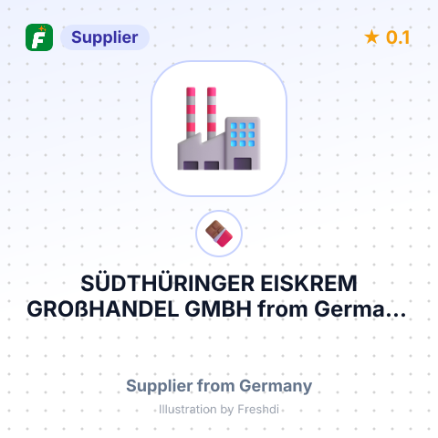 SÜDTHÜRINGER EISKREM GROßHANDEL GMBH – summary card, no photo uploaded yet