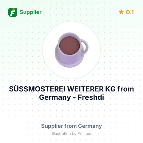 SÜSSMOSTEREI WEITERER KG – summary card, no photo uploaded yet