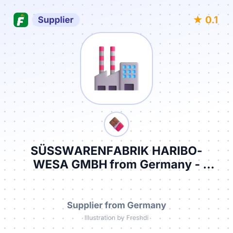SÜSSWARENFABRIK HARIBO-WESA GMBH – summary card, no photo uploaded yet