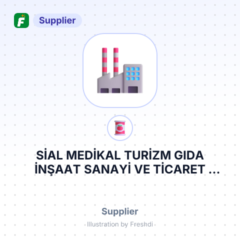 SİAL MEDİKAL TURİZM GIDA İNŞAAT SANAYİ VE TİCARET LİMİTED ŞİRKETİ – summary card, no photo uploaded yet