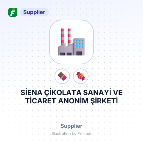 SİENA ÇİKOLATA SANAYİ VE TİCARET ANONİM ŞİRKETİ – summary card, no photo uploaded yet