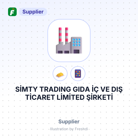SİMTY TRADING GIDA İÇ VE DIŞ TİCARET LİMİTED ŞİRKETİ – summary card, no photo uploaded yet