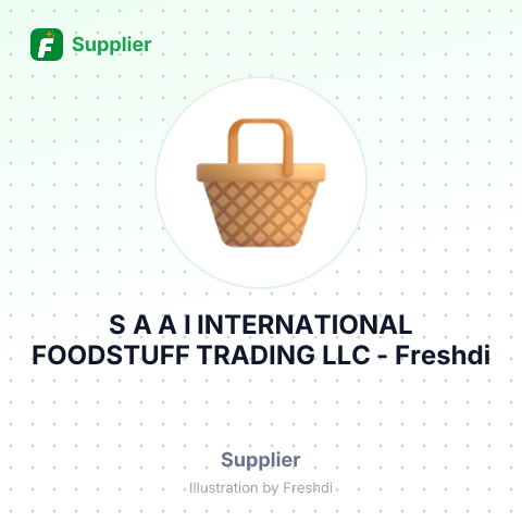 S A A I INTERNATIONAL FOODSTUFF TRADING LLC – summary card, no photo uploaded yet