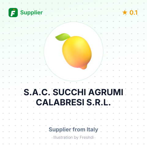 S.A.C. SUCCHI AGRUMI CALABRESI S.R.L. – summary card, no photo uploaded yet