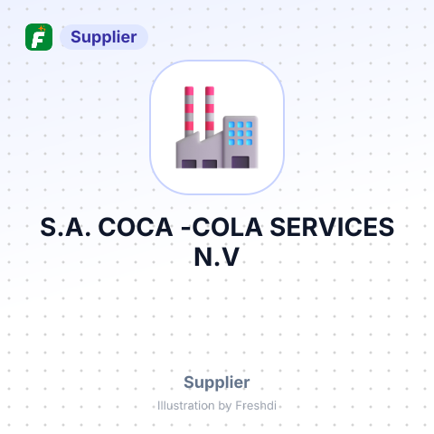 S.A. COCA -COLA SERVICES N.V – summary card, no photo uploaded yet