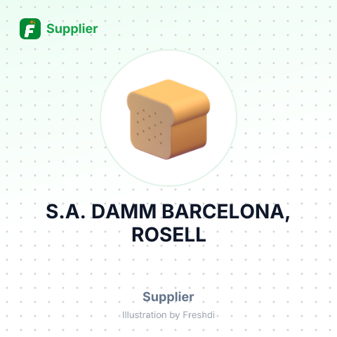 S.A. DAMM BARCELONA, ROSELL – summary card, no photo uploaded yet