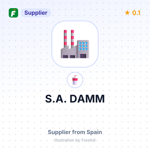 S.A. DAMM – summary card, no photo uploaded yet