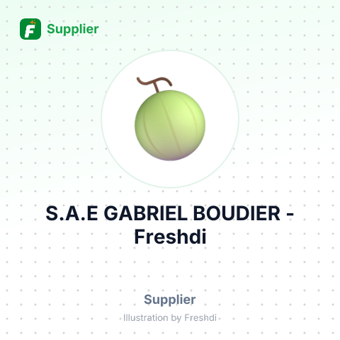 S.A.E GABRIEL BOUDIER – summary card, no photo uploaded yet