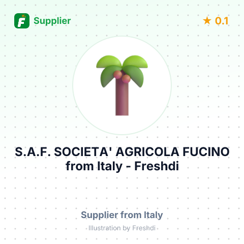 S.A.F. SOCIETA' AGRICOLA FUCINO – summary card, no photo uploaded yet