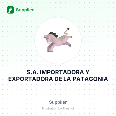 S.A. IMPORTADORA Y EXPORTADORA DE LA PATAGONIA – summary card, no photo uploaded yet