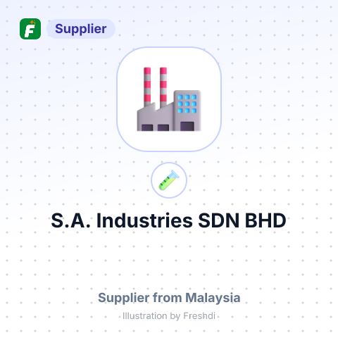 S.A. Industries SDN BHD – summary card, no photo uploaded yet