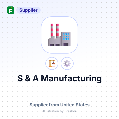 S & A Manufacturing – summary card, no photo uploaded yet