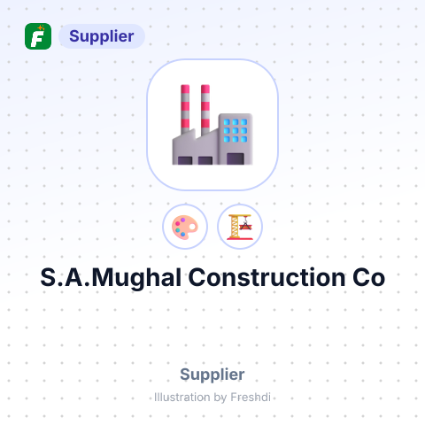 S.A.Mughal Construction Co – summary card, no photo uploaded yet
