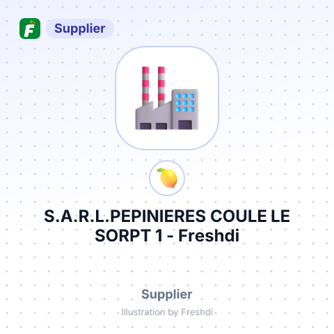 S.A.R.L.PEPINIERES COULE LE SORPT 1 – summary card, no photo uploaded yet