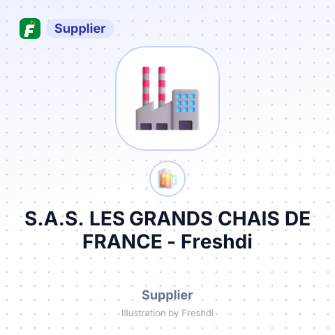 S.A.S. LES GRANDS CHAIS DE FRANCE – summary card, no photo uploaded yet