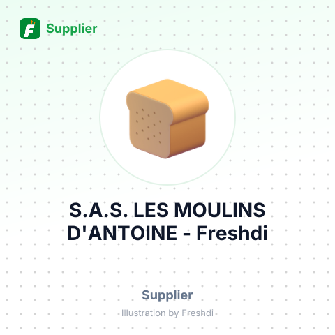 S.A.S. LES MOULINS D'ANTOINE – summary card, no photo uploaded yet