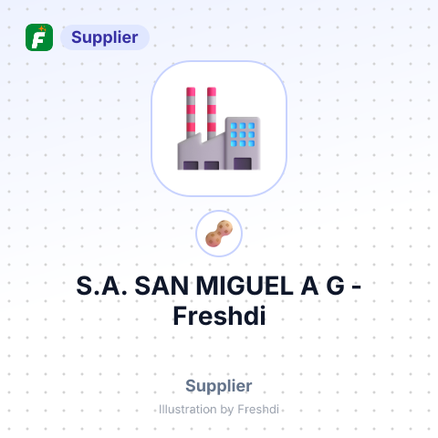 S.A. SAN MIGUEL A G – summary card, no photo uploaded yet