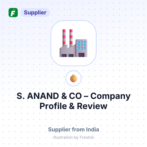 S. ANAND & CO – summary card, no photo uploaded yet