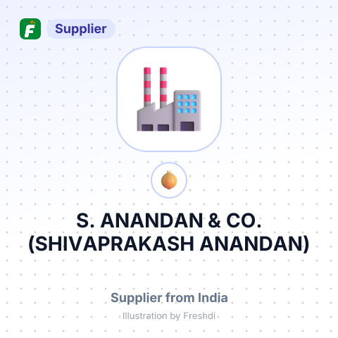 S. ANANDAN & CO. (SHIVAPRAKASH  ANANDAN) – summary card, no photo uploaded yet