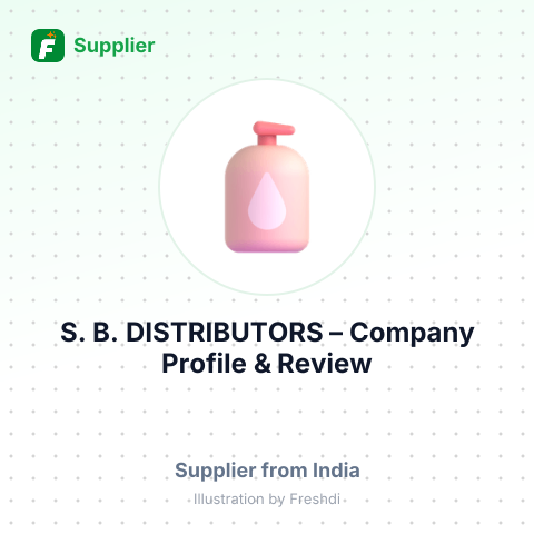 S. B. DISTRIBUTORS – summary card, no photo uploaded yet