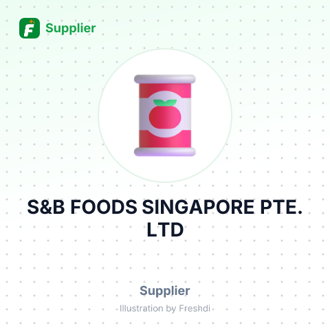 S&B FOODS SINGAPORE PTE. LTD – summary card, no photo uploaded yet