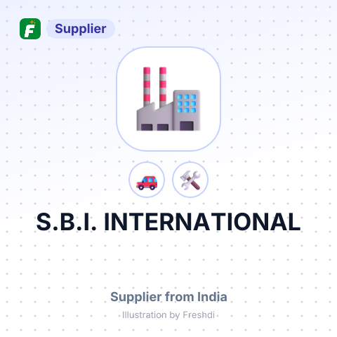 S.B.I. INTERNATIONAL – summary card, no photo uploaded yet
