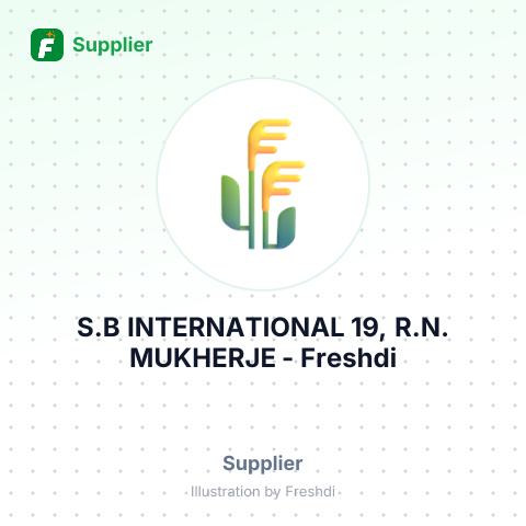 S.B INTERNATIONAL 19, R.N. MUKHERJE – summary card, no photo uploaded yet